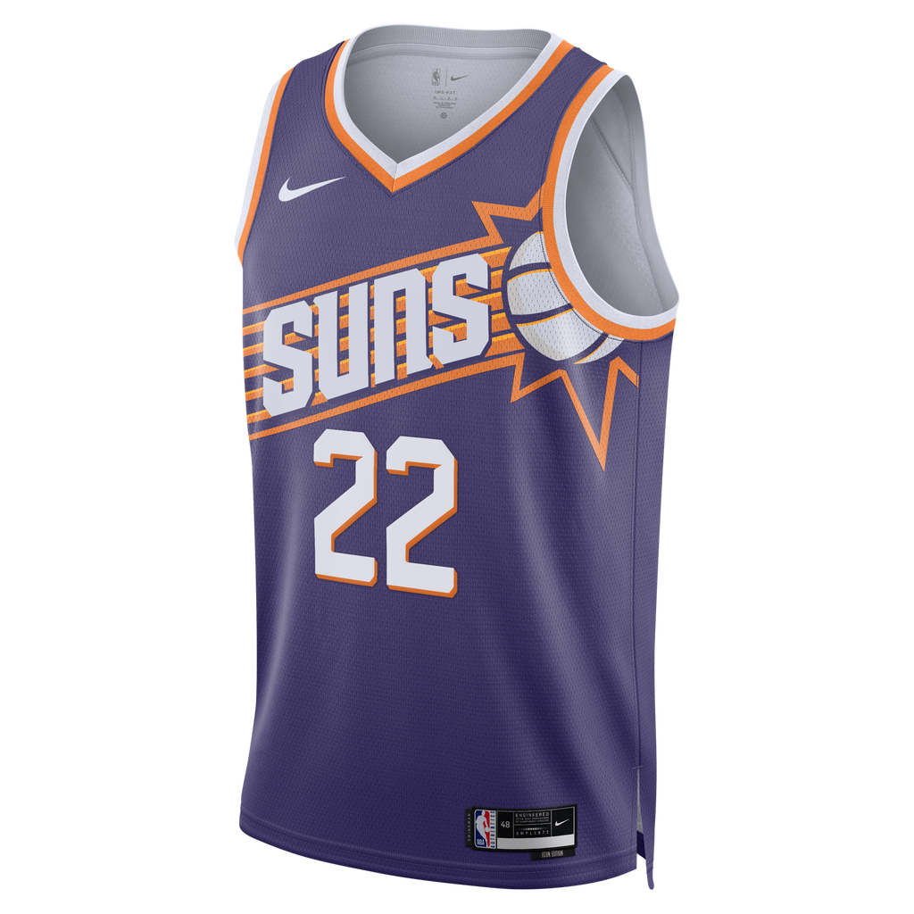 Phoenix Suns Icon Edition Swingman Jersey - Purple - Miles Bridges product image 3, provided for visual reference and