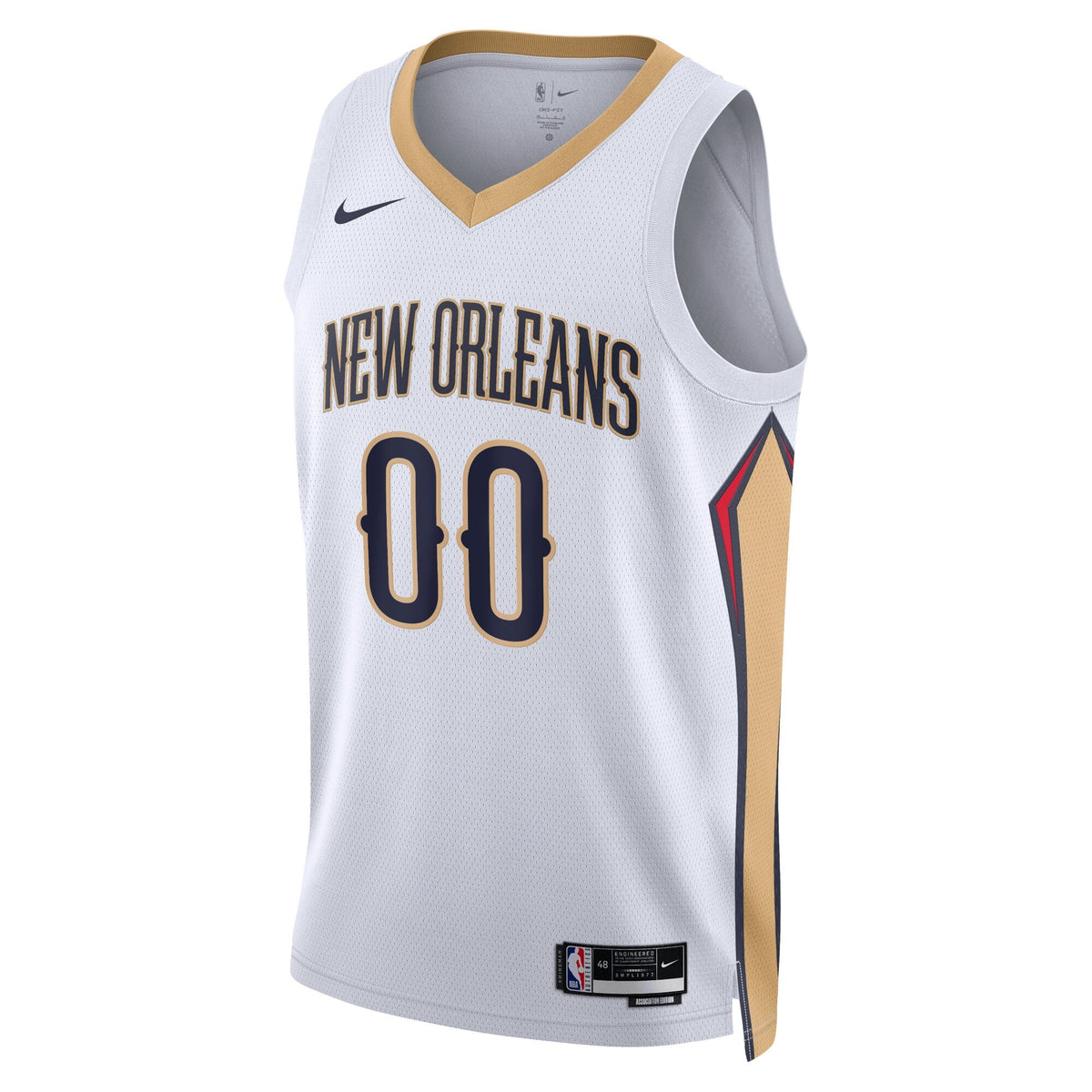 New Orleans Pelicans Association Swingman Jersey - Custom product image 2, provided for visual reference and product detail