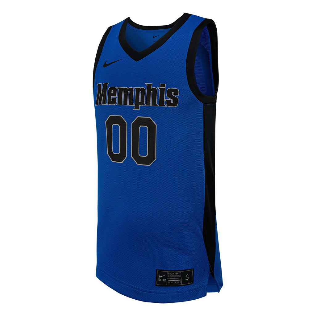 #0 Memphis Tigers Replica Basketball Jersey - Royal product image 3, provided for visual reference and product detail review