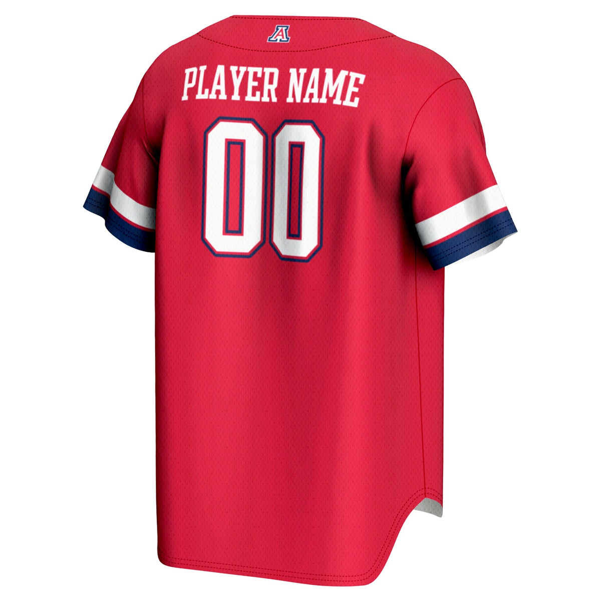 Arizona Wildcats NIL Pick-A-Player Lightweight Baseball Jersey - Red product image 4, provided for visual reference and