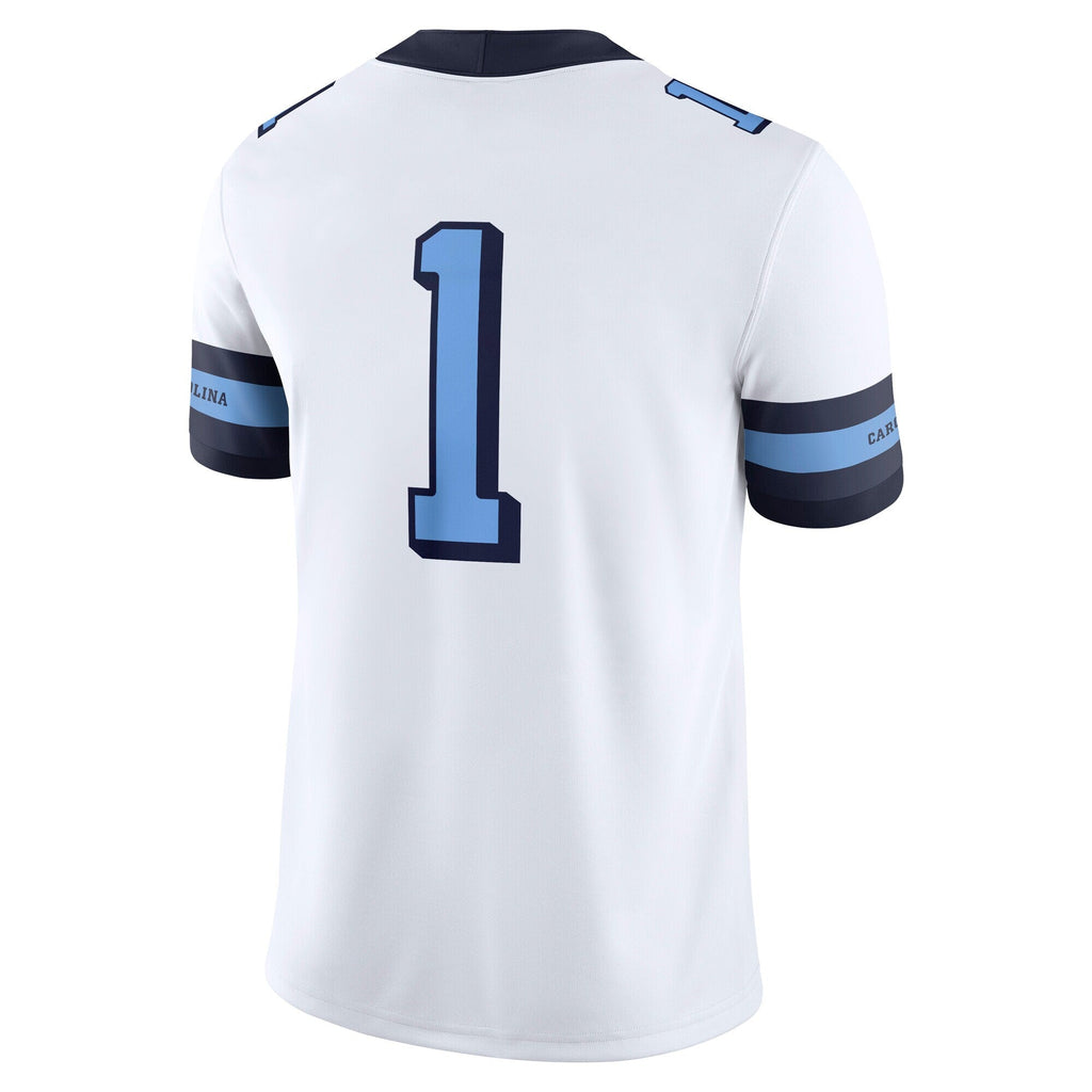 #1 North Carolina Tar Heels Alternate Game Jersey - White product image 4, provided for visual reference and product detail