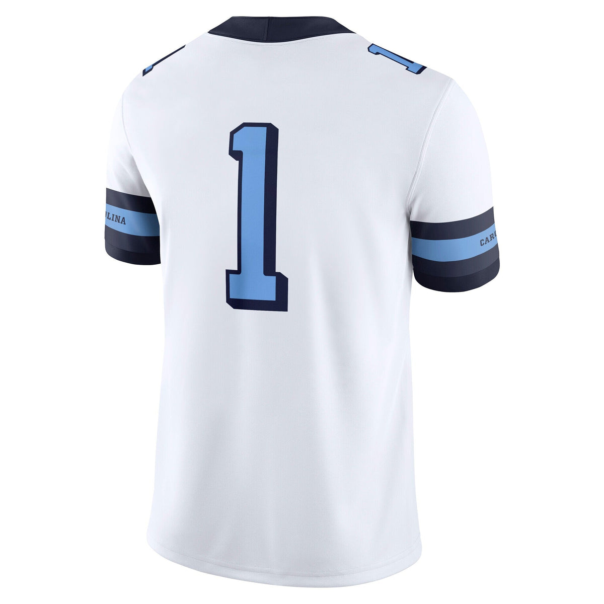 #1 North Carolina Tar Heels Alternate Game Jersey - White product image 4, provided for visual reference and product detail