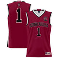 #1 South Carolina Gamecocks Lightweight Basketball Fashion Jersey - Garnet product image 1, provided for visual reference