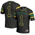 #1 NDSU Bison Endzone Football Jersey - Black product image 1, provided for visual reference and product detail review