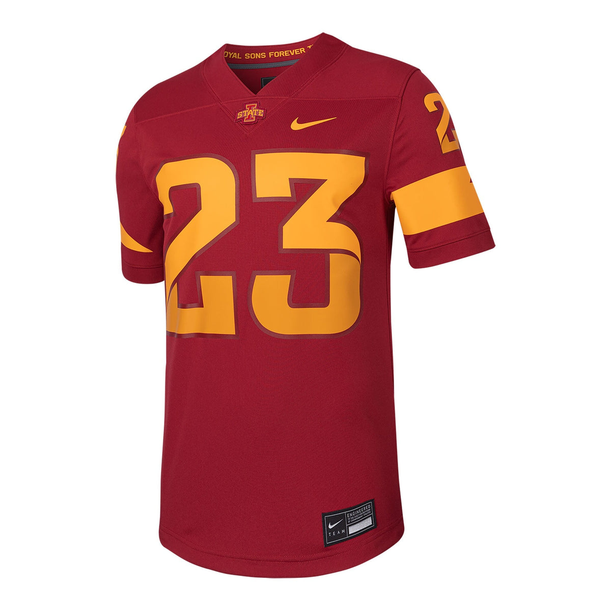 #23 Iowa State Cyclones Untouchable Football Replica Jersey - Cardinal product image 3, provided for visual reference and