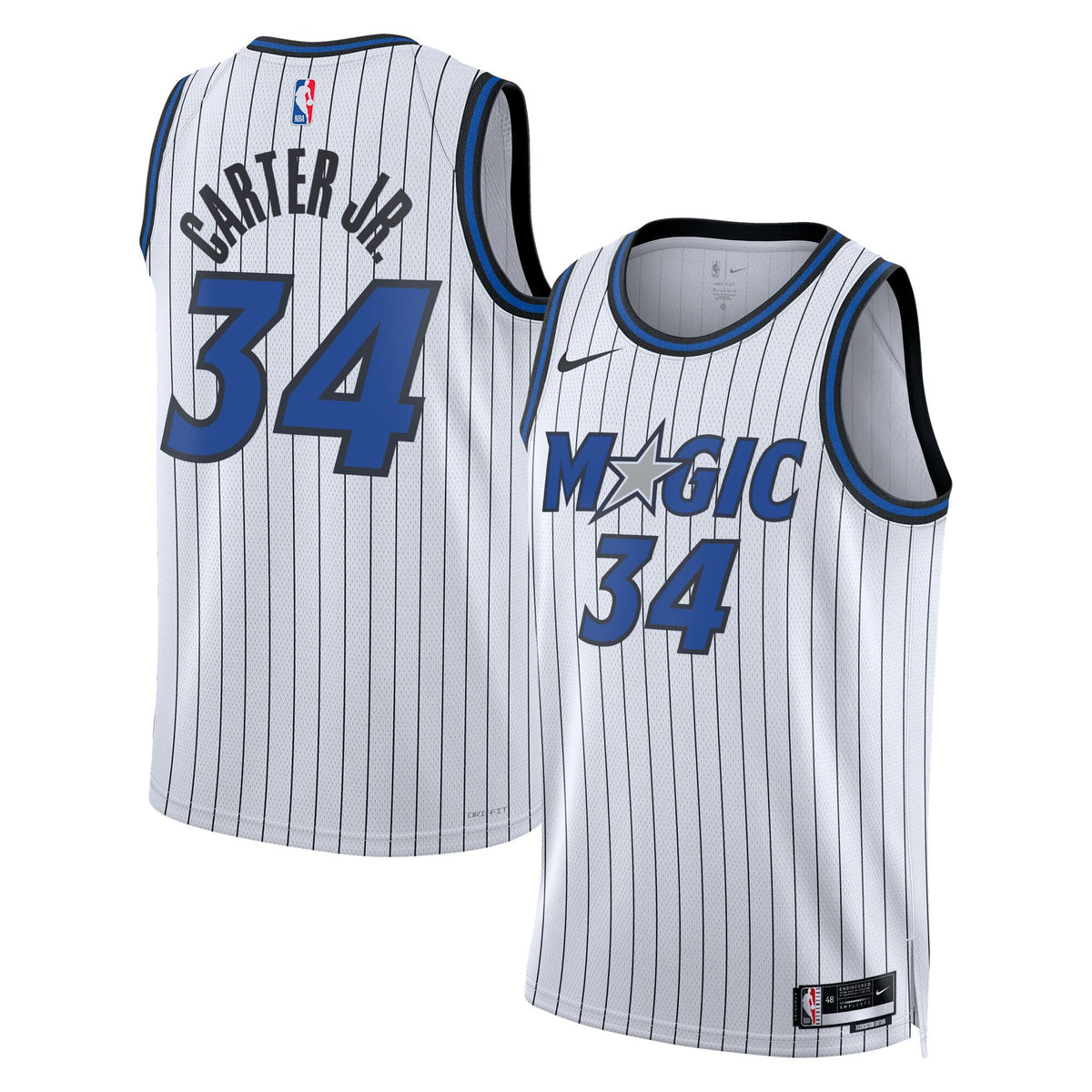 Orlando Magic Replica Association Edition Swingman Jersey - White - Wendell Carter Jr. product image 1, provided for visual