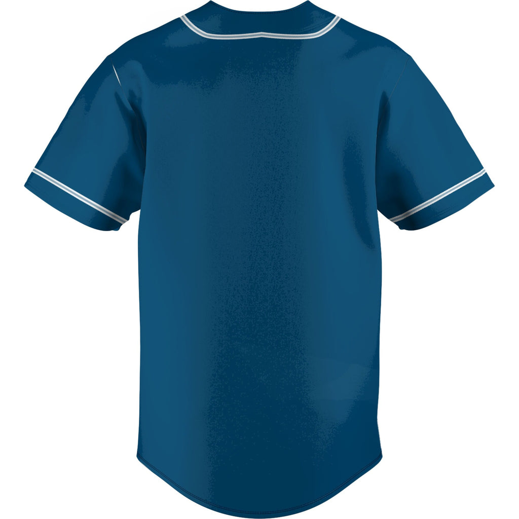 Southern West Virginia Community and Technical College Lightweight Baseball Jersey - Blue product image 4, provided for