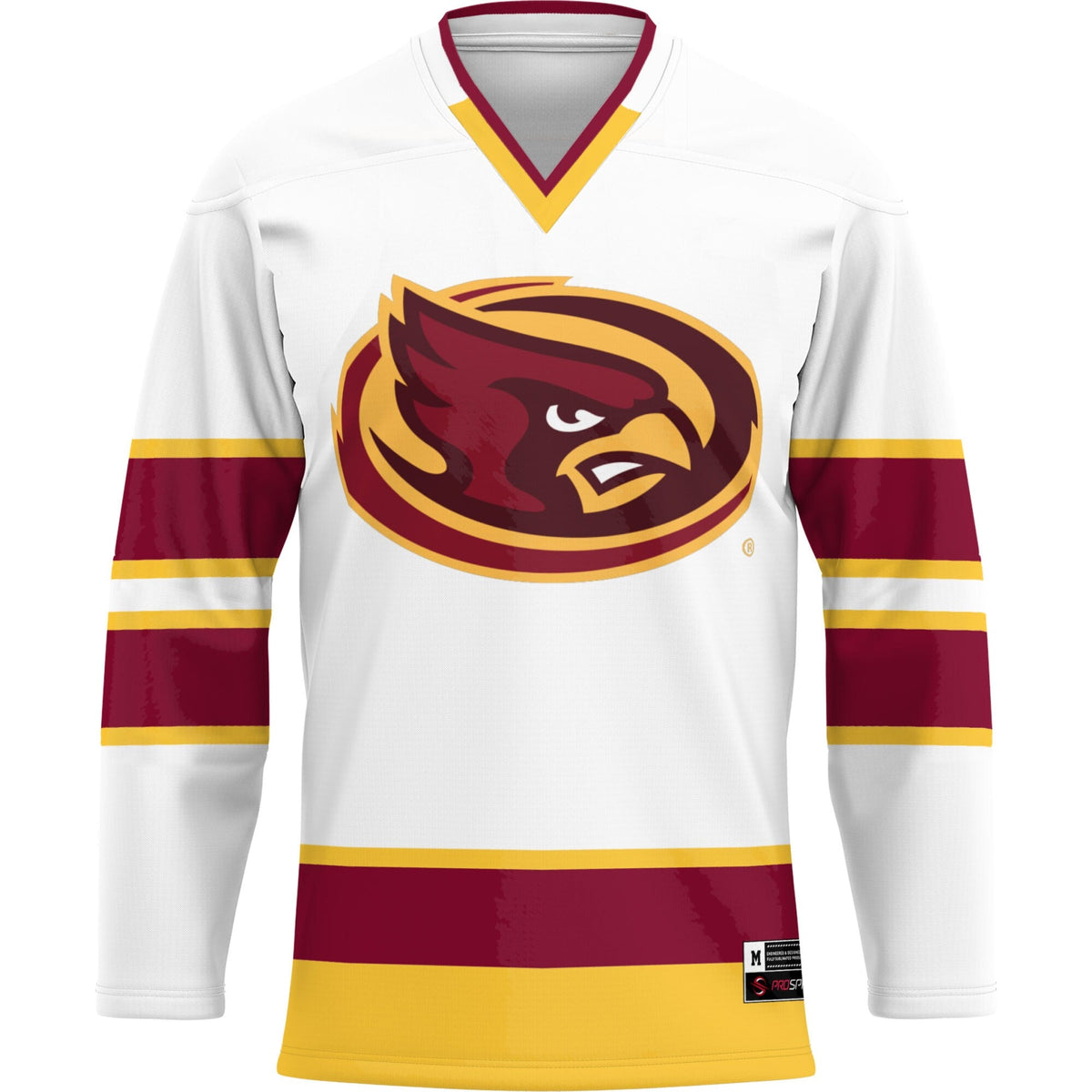 Iowa State Cyclones Hockey Jersey - Cardinal product image 3, provided for visual reference and product detail review