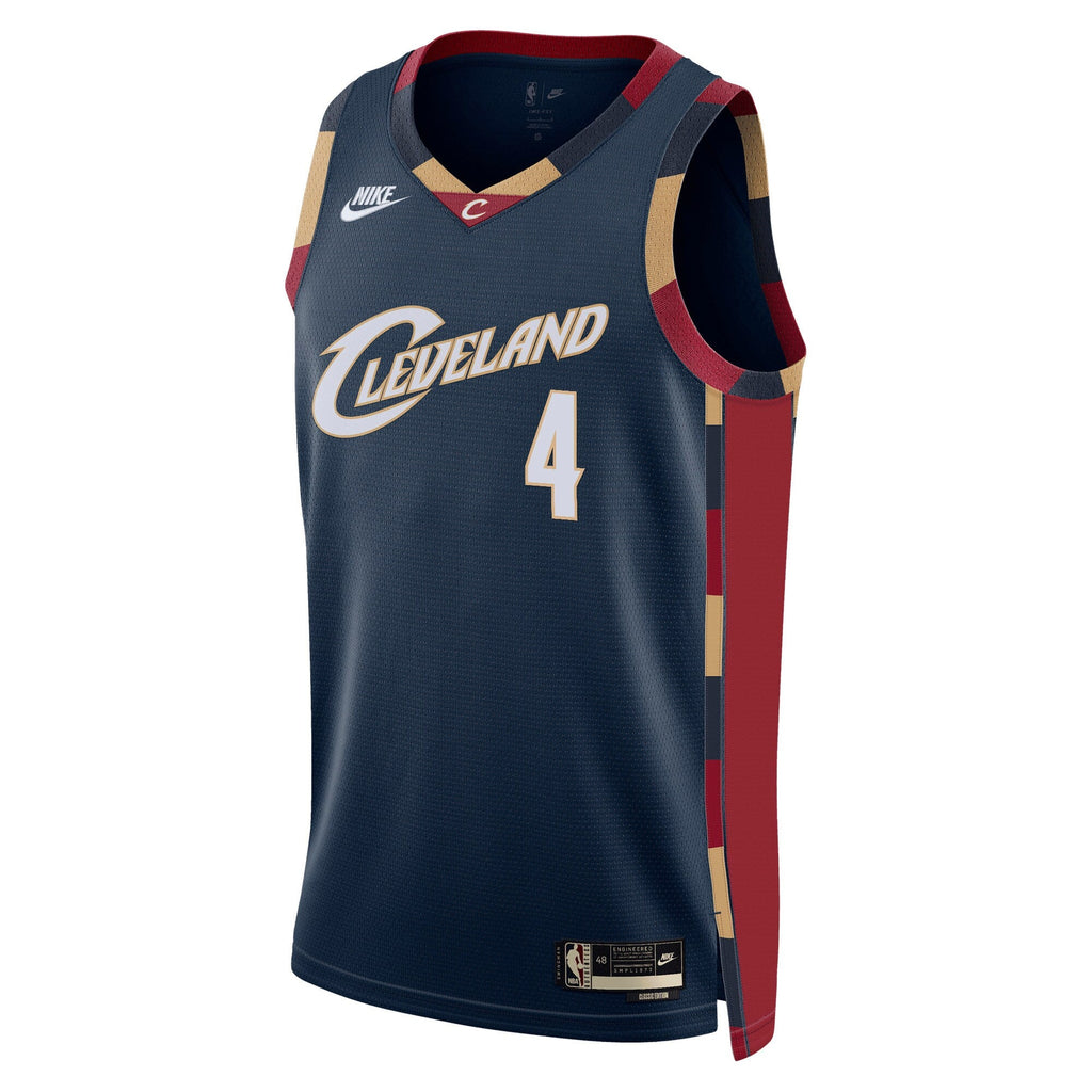Cleveland Cavaliers Classic Edition Jersey - Navy - Evan Mobley product image 3, provided for visual reference and product