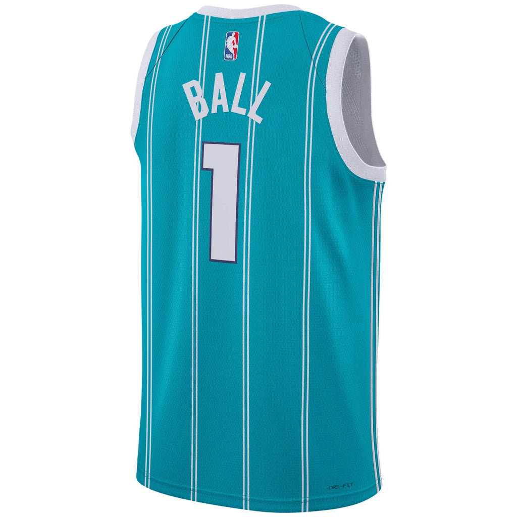 Charlotte Hornets Icon Swingman Jersey - Lamelo Ball product image 3, provided for visual reference and product detail review