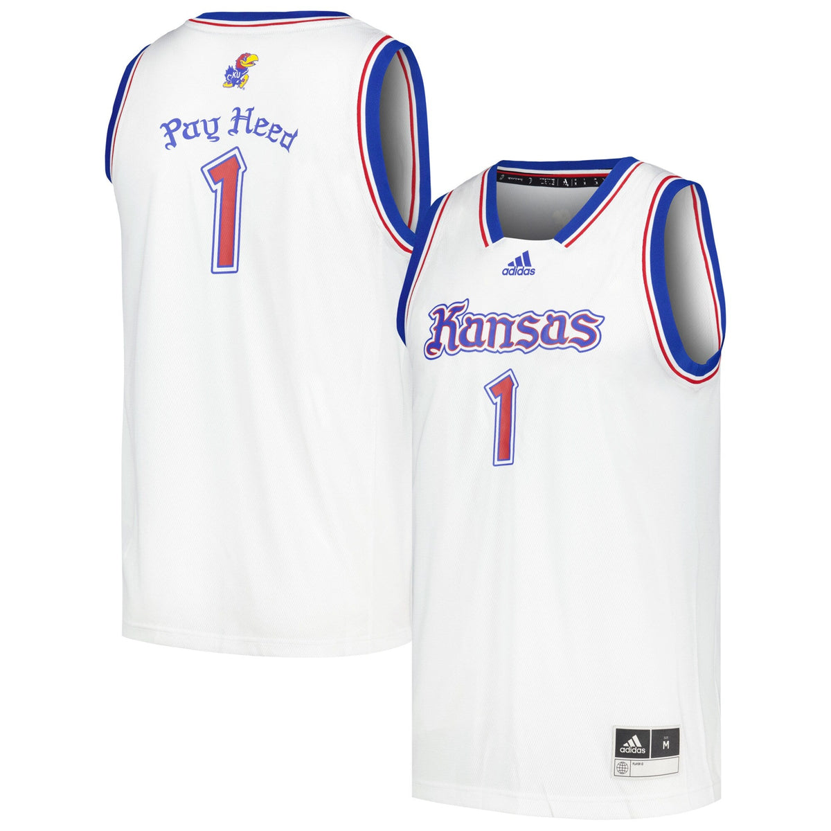 # Kansas Jayhawks Kansas Jayhawks Swingman Basketball Jersey product image 1, provided for visual reference and product