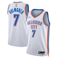 Oklahoma City Thunder Association Edition Swingman Jersey - White - Chet Holmgren product image 1, provided for visual
