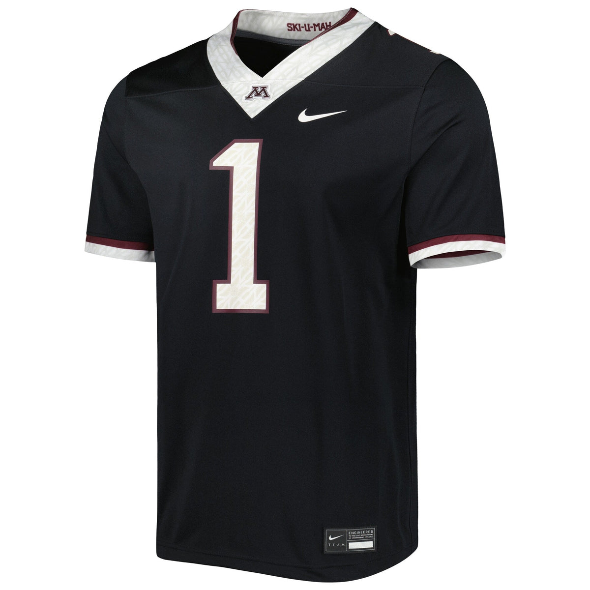 #1 Minnesota Golden Gophers Untouchable Football Jersey - Black product image 3, provided for visual reference and product