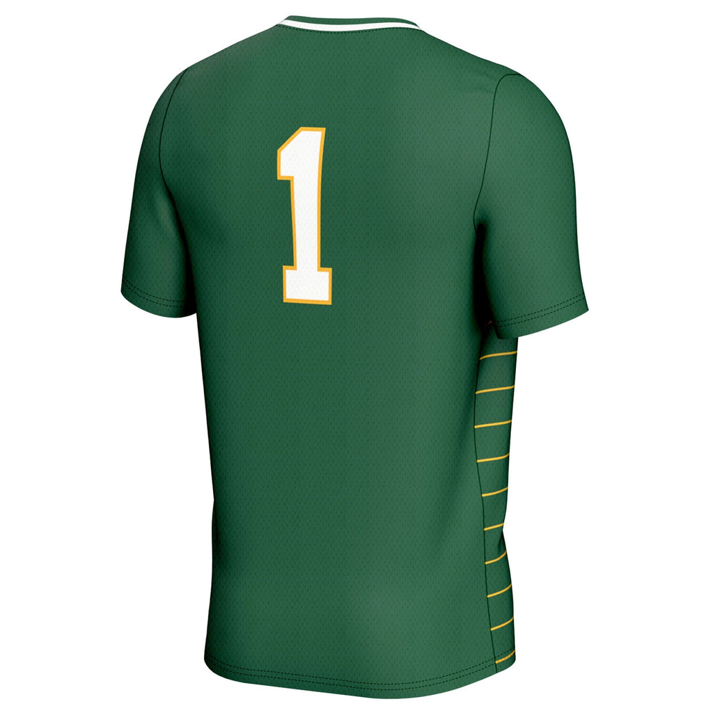 #1 Vermont Catamounts 2024 NCAA Soccer National Champions One-Star Lightweight Fashion Jersey - Green product image 4,