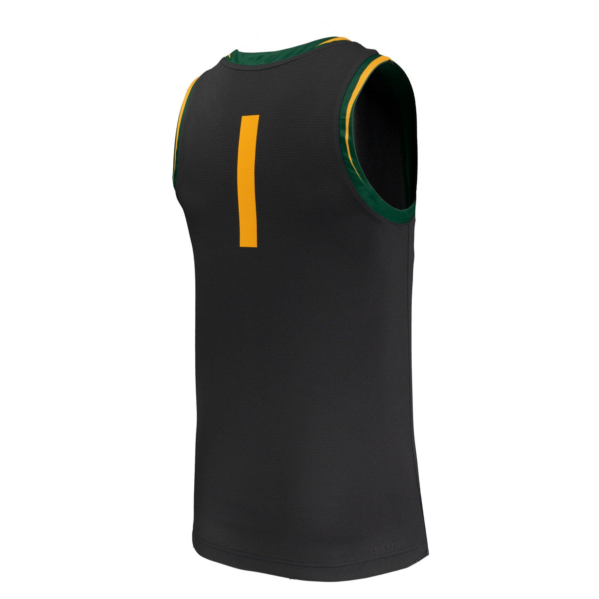 #1 Baylor Bears Replica Basketball Jersey - Black product image 4, provided for visual reference and product detail review