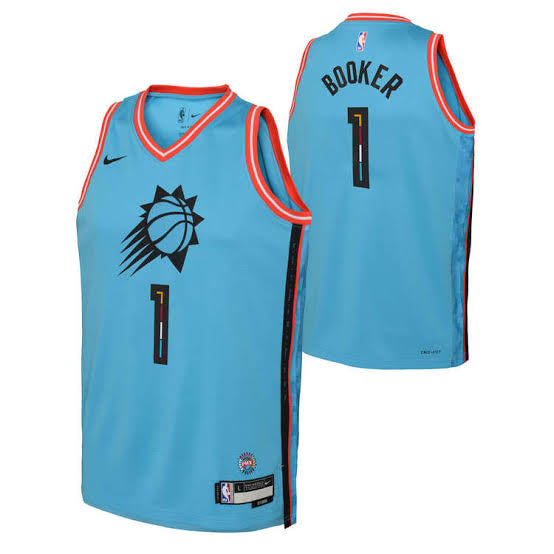 Devin Booker YOUTH Phoenix Suns Official NBA Nike Jersey product image 1