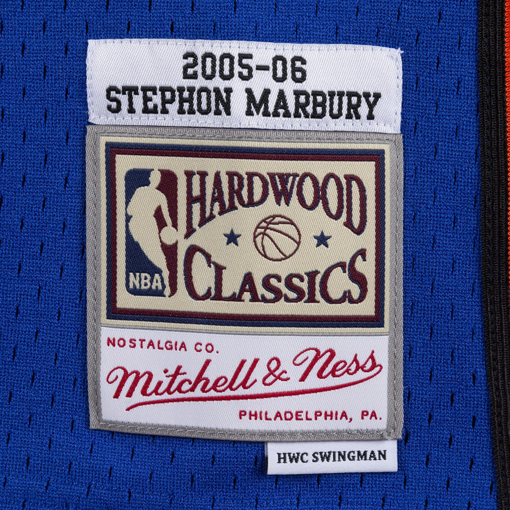 New York Knicks Stephon Marbury 2006 Swingman Authentic Jersey - Royal Blue product image 5, provided for visual reference