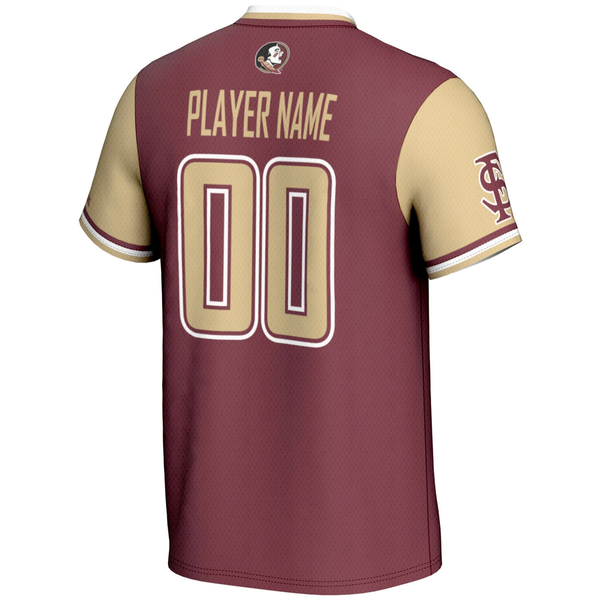 Florida State Seminoles NIL Pick-A-Player Lightweight Softball Jersey – Garnet product image 4, provided for visual