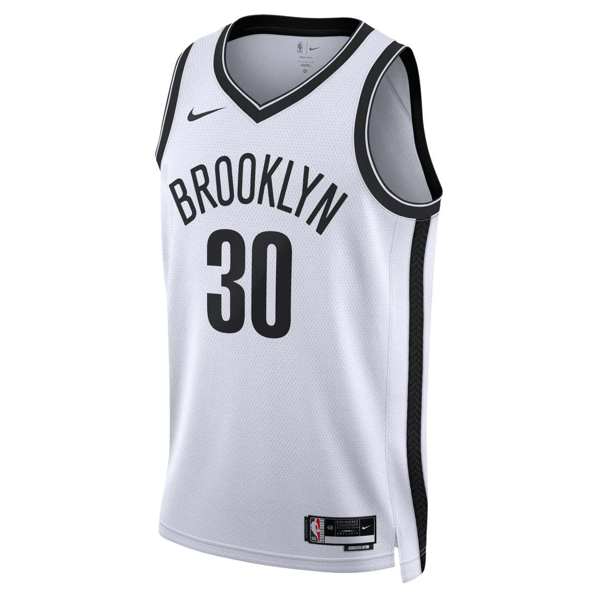 Brooklyn Nets Association Edition Swingman Jersey - White - Julius Randle product image 3, provided for visual reference and