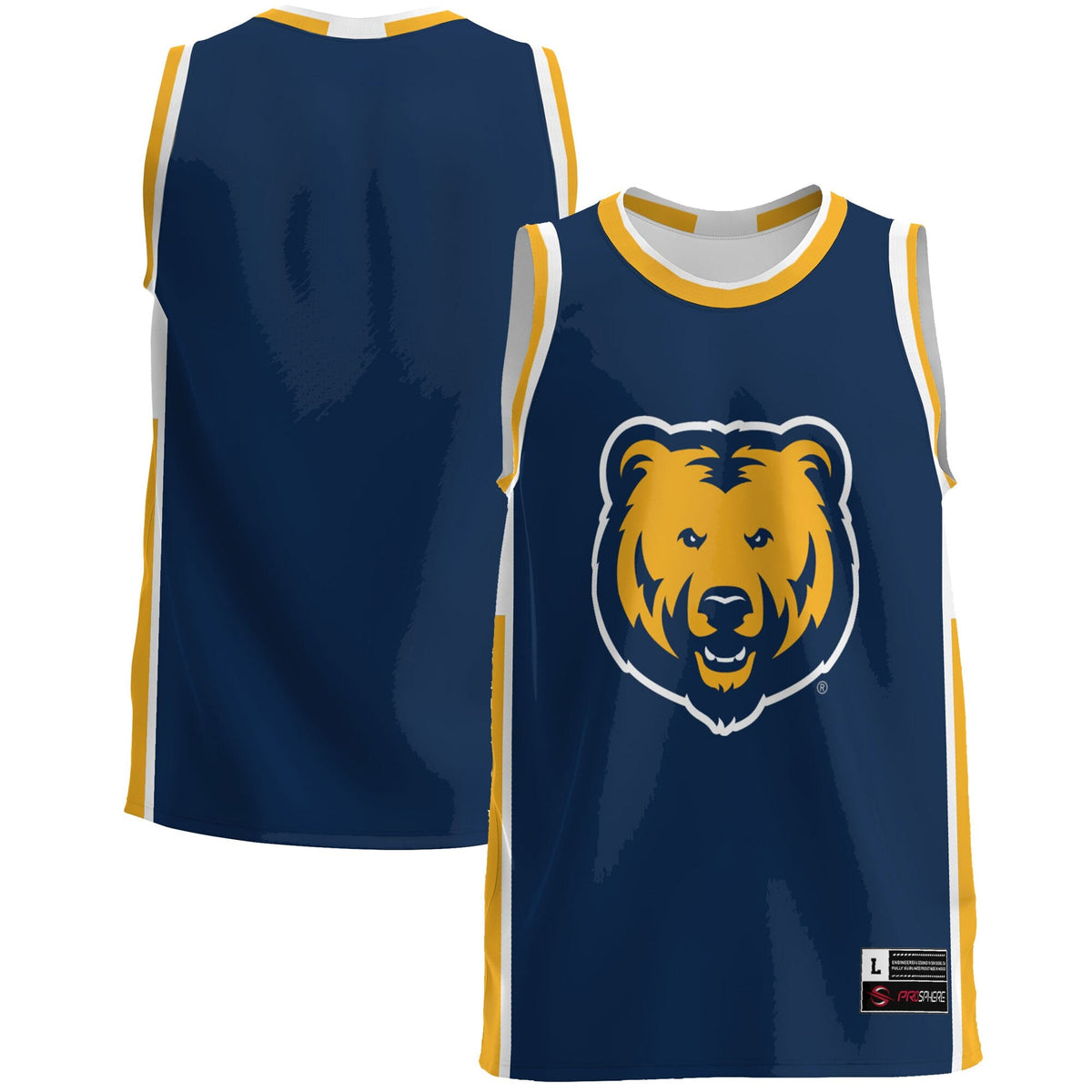 Northern Colorado Bears Lightweight Basketball Jersey - Blue product image 1, provided for visual reference and product