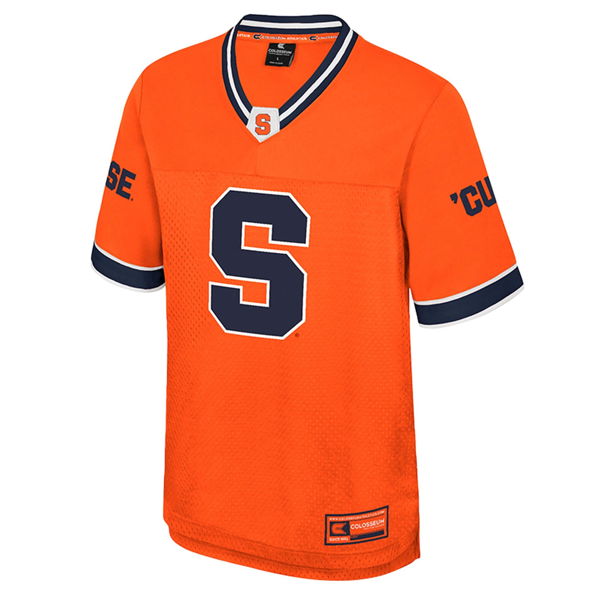 Syracuse Orange Nothing But The Hits Football Jersey - Orange product image 3, provided for visual reference and product