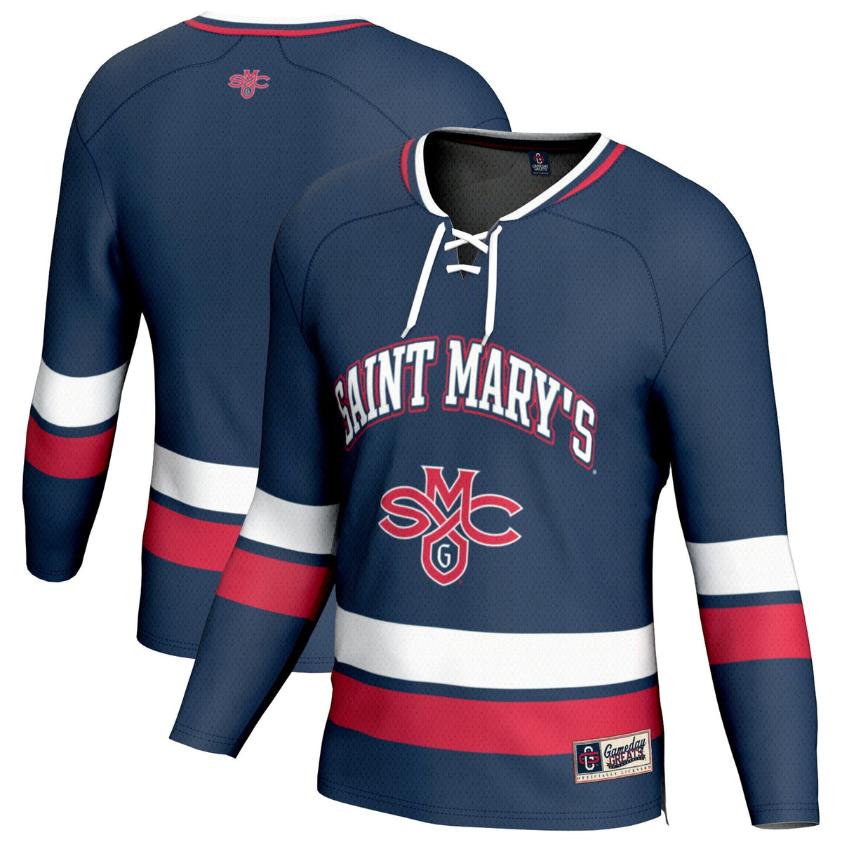 Saint Mary's Gaels Spirit Hockey Jersey - Navy product image 1, provided for visual reference and product detail review