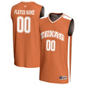 Texas Longhorns NIL Pick-A-Player Lightweight Basketball Fashion Jersey - Burnt Orange product image 1, provided for visual