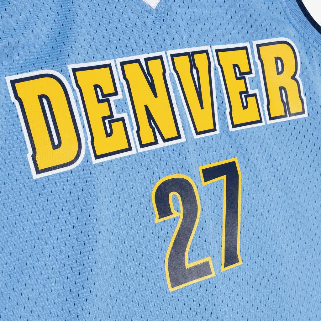 Denver Nuggets Jamal Murray 2016 Road Jersey - Columbia Blue product image 5, provided for visual reference and product