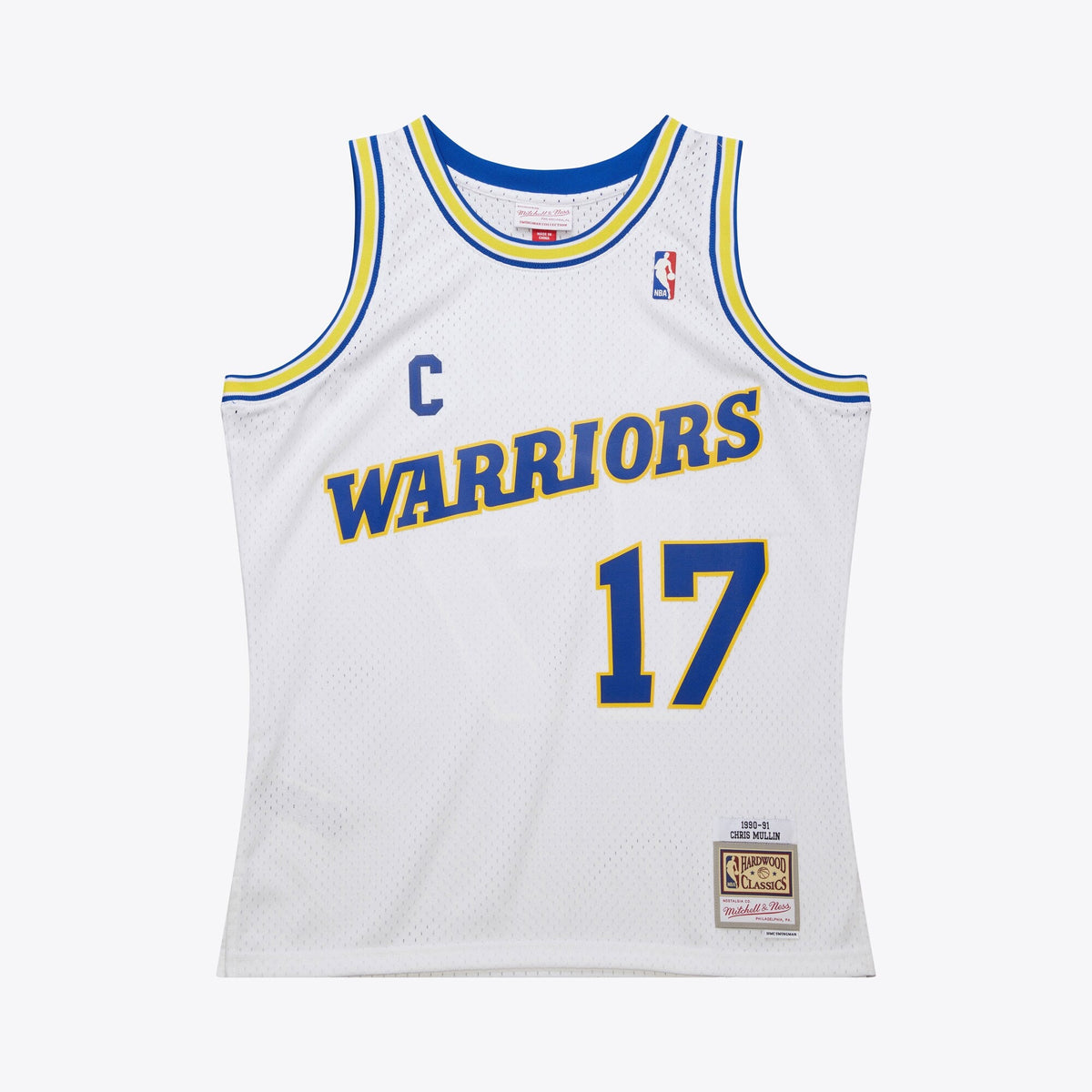 Golden State Warriors Swingman Jersey 1990 Chris Mullin product image 1, provided for visual reference and product detail