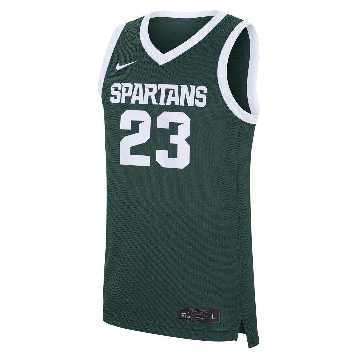 Draymond Green Michigan State Spartans Road Replica Basketball Jersey - Green product image 3, provided for visual reference