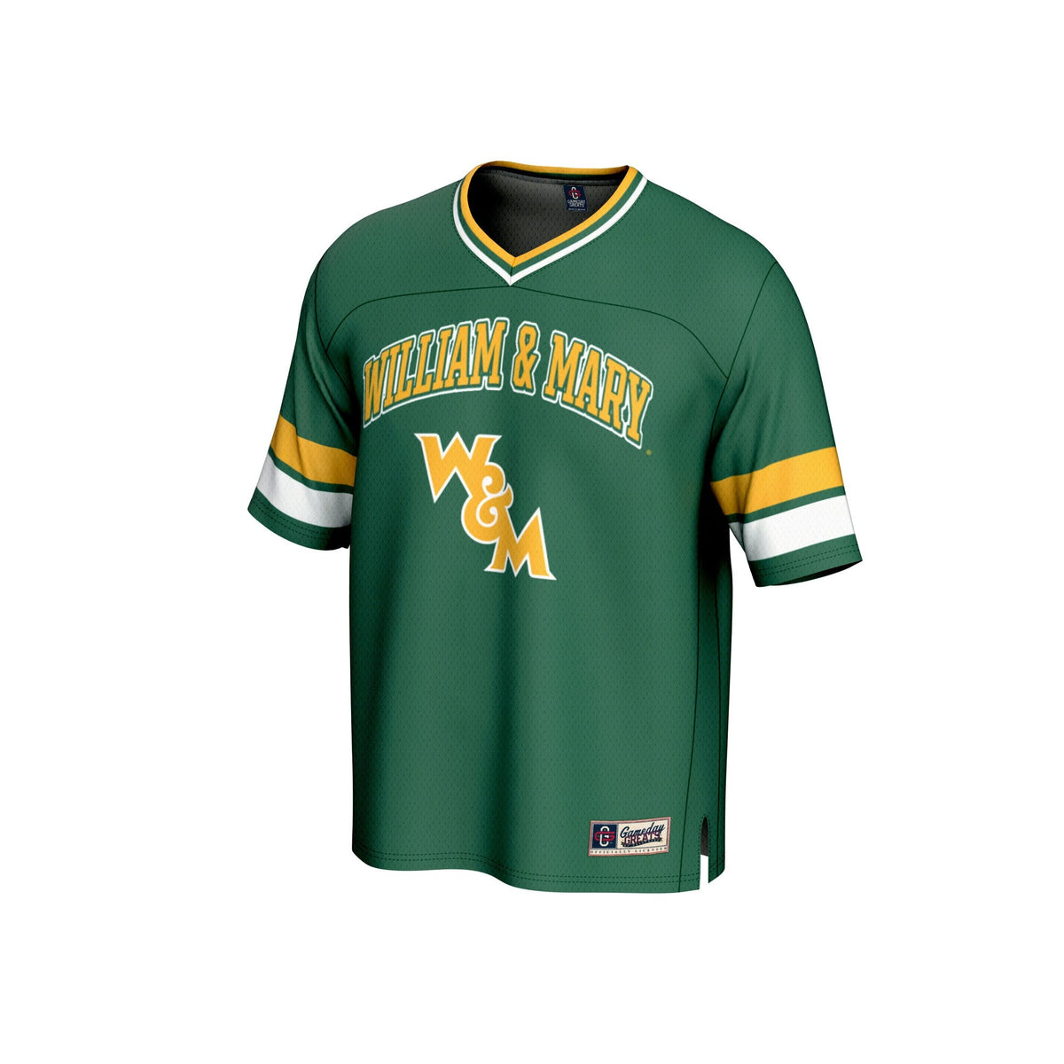 William & Mary Tribe Football Jersey - Green product image 3, provided for visual reference and product detail review