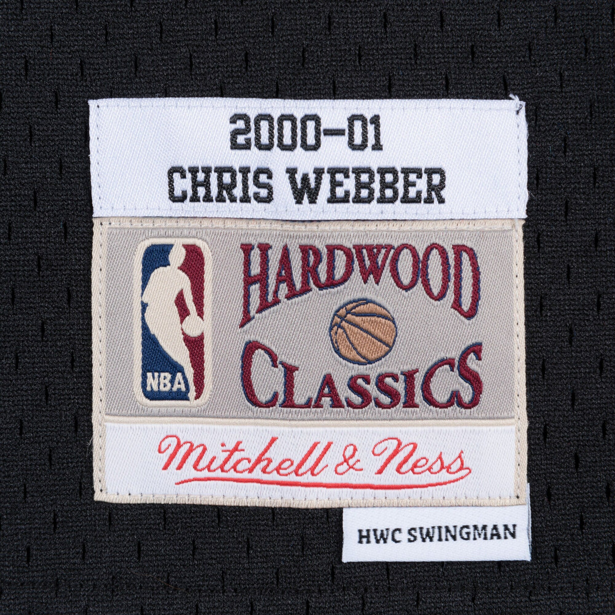 Sacramento Kings Swingman Jersey Road Chris Webber 2000-01 product image 4, provided for visual reference and product detail