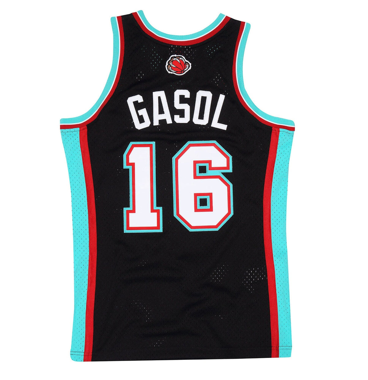 Memphis Grizzlies Pau Gasol Hardwood Classics Road Swingman Jersey product image 2, provided for visual reference and