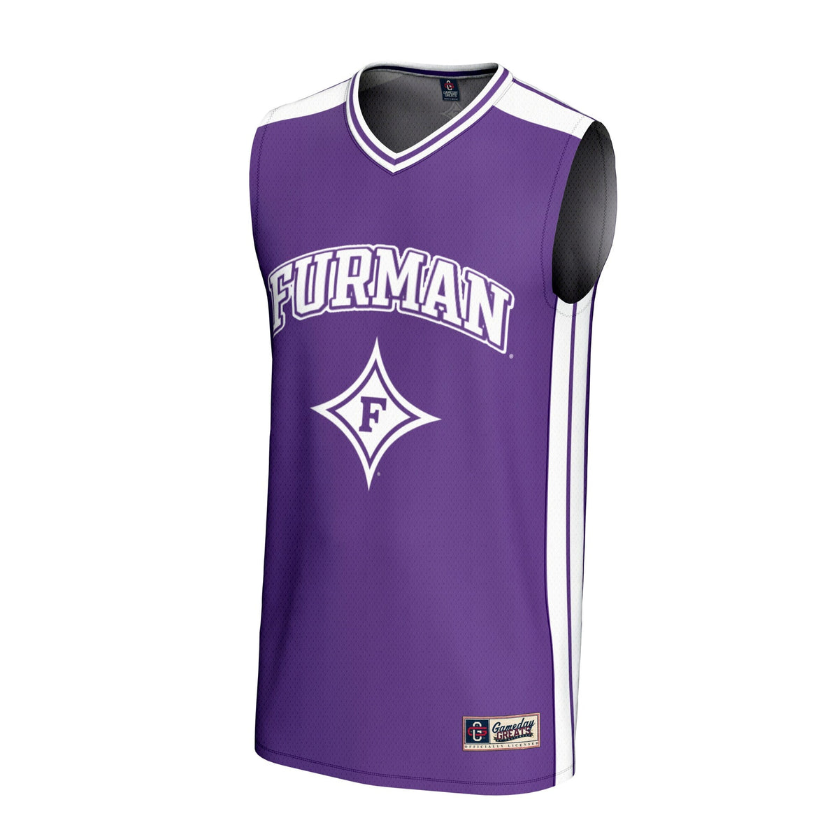 Furman Paladins Spirit Basketball Jersey - Purple product image 3, provided for visual reference and product detail review