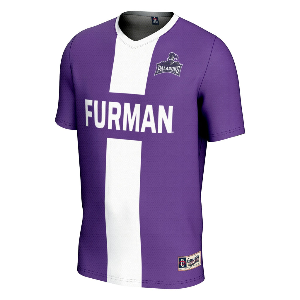 #1 Furman Paladins Lightweight Soccer Jersey - Purple product image 3, provided for visual reference and product detail