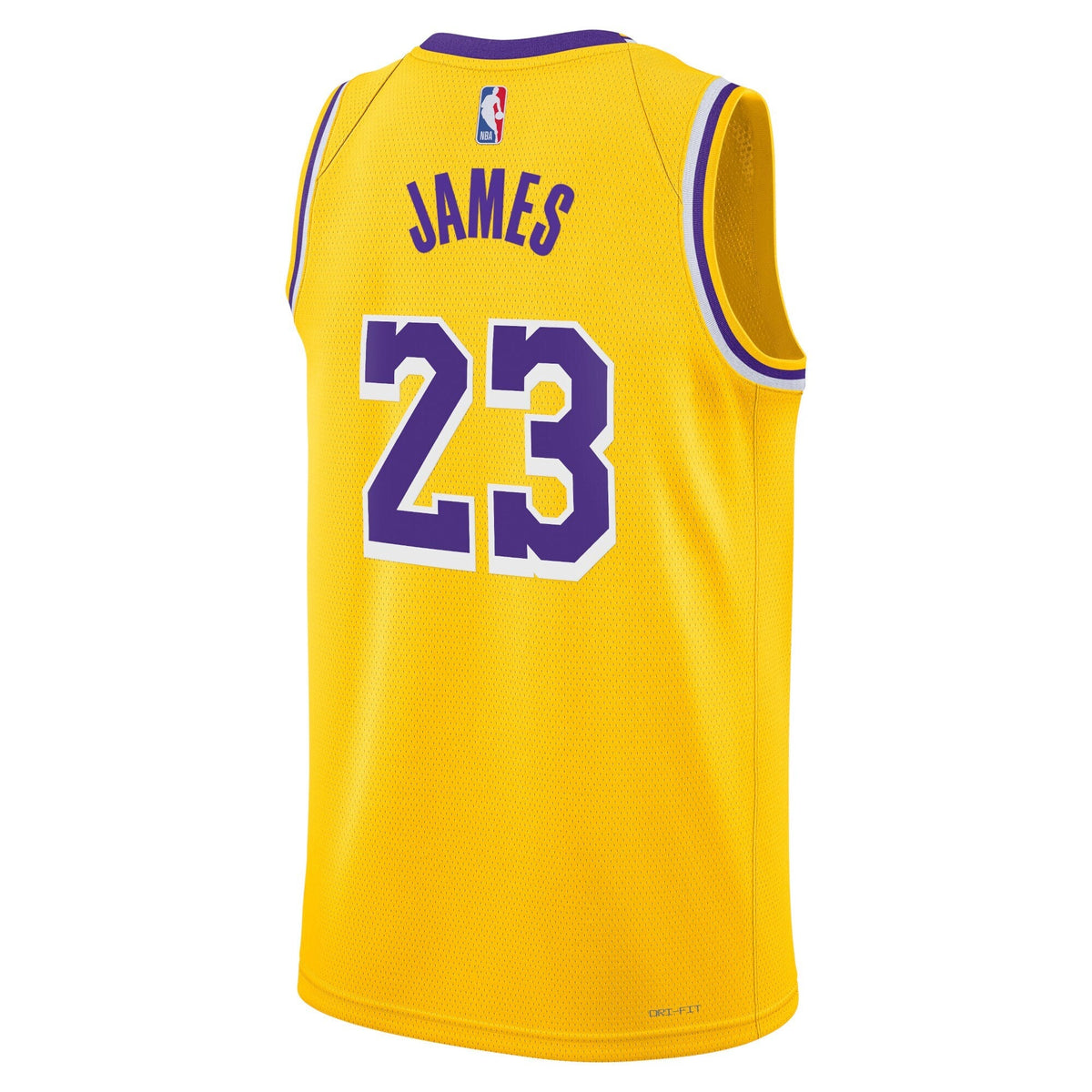Los Angeles Lakers Icon Swingman Jersey - James 23 product image 4, provided for visual reference and product detail review