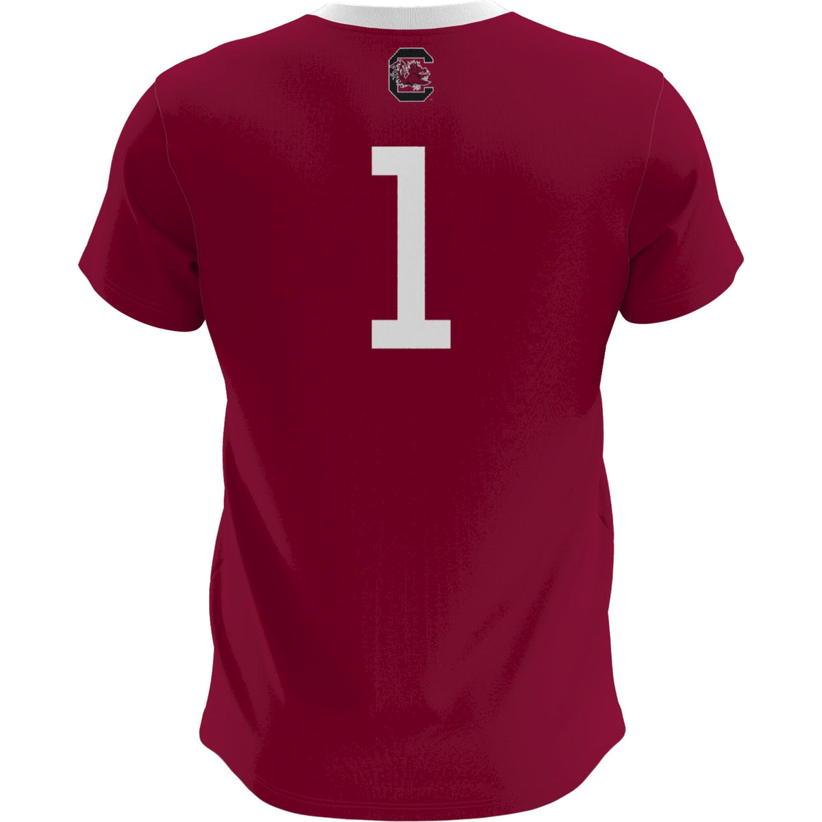 South Carolina Gamecocks Lightweight Soccer Fashion Jersey - Garnet product image 4, provided for visual reference and