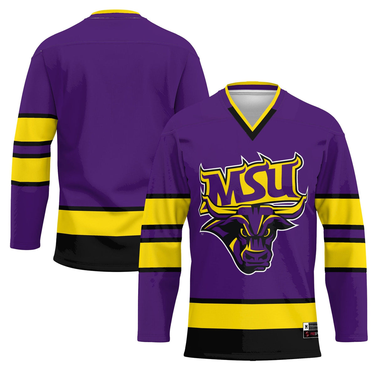 Minnesota State Mavericks Hockey Jersey - Purple product image 2, provided for visual reference and product detail review