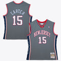 New Jersey Nets Vince Carter 2004 Alternate Authentic Jersey - Grey product image 1, provided for visual reference and