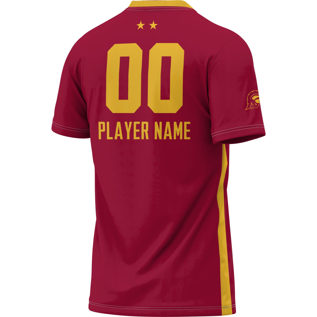 USC Trojans Pick-A-Player NIL Lightweight Soccer Jersey - Crimson product image 4, provided for visual reference and product