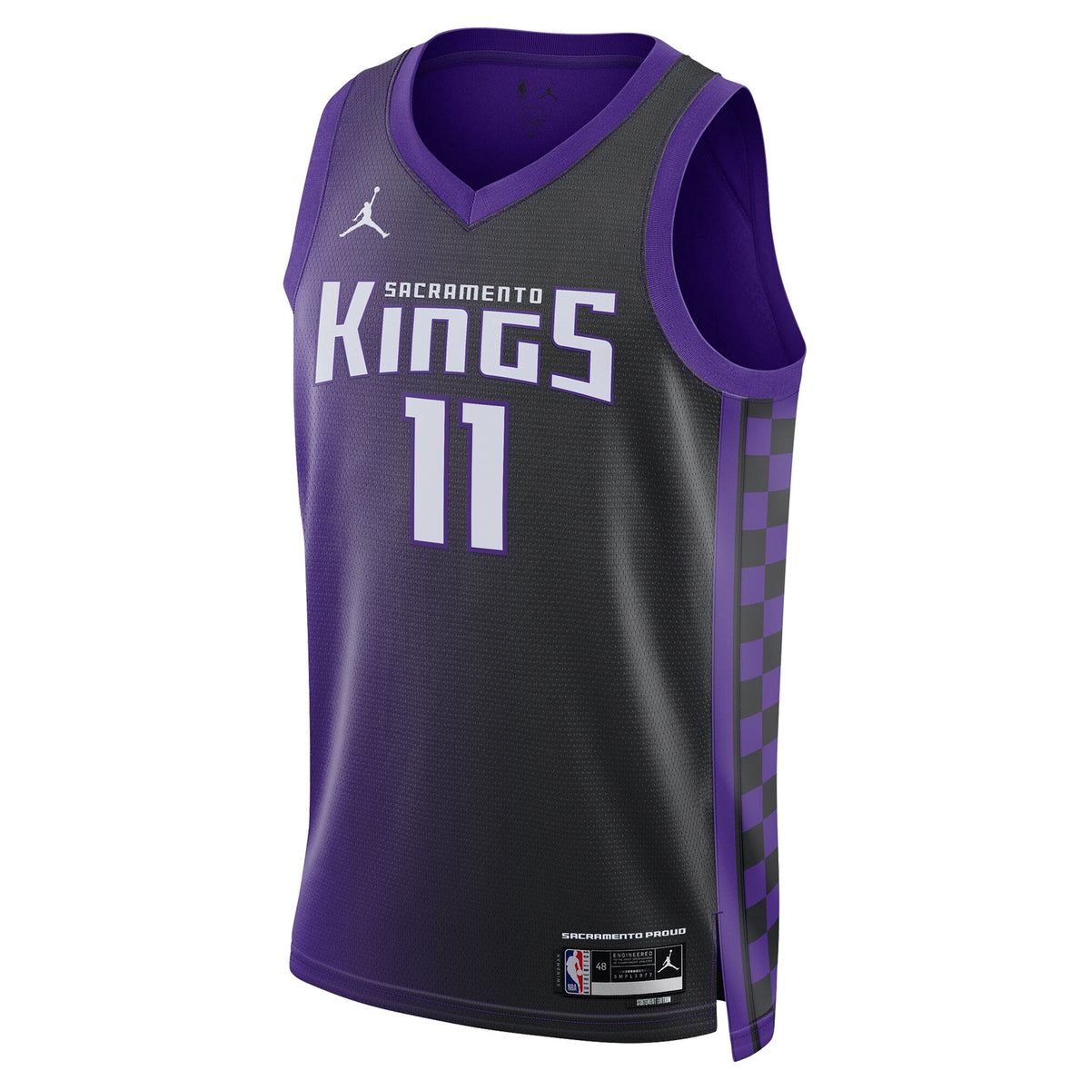 Sacramento Kings Statement Edition Swingman Jersey - Purple - Domantas Sabonis product image 3, provided for visual