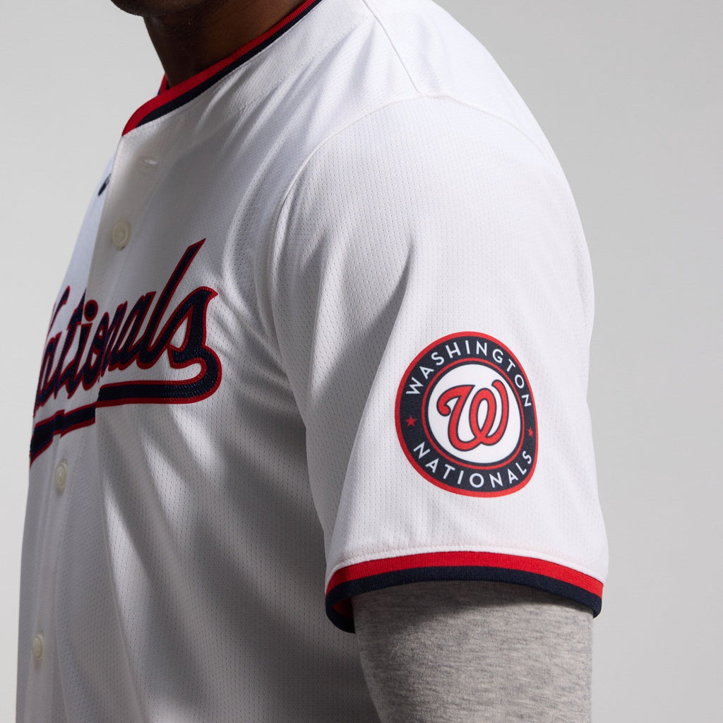 Washington Nationals White Home Limited Jersey product image 4, provided for visual reference and product detail review