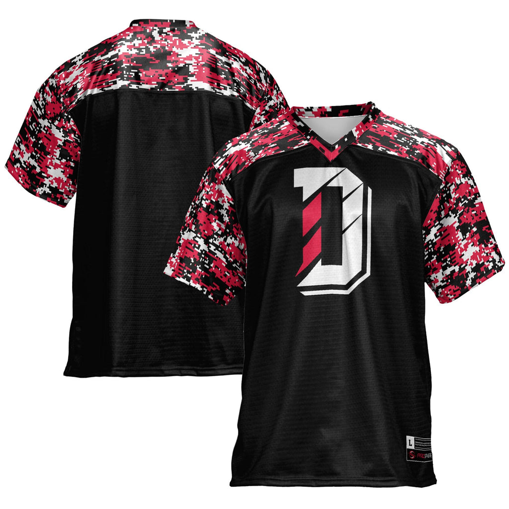 Davidson Wildcats Football Jersey - Black product image 1, provided for visual reference and product detail review