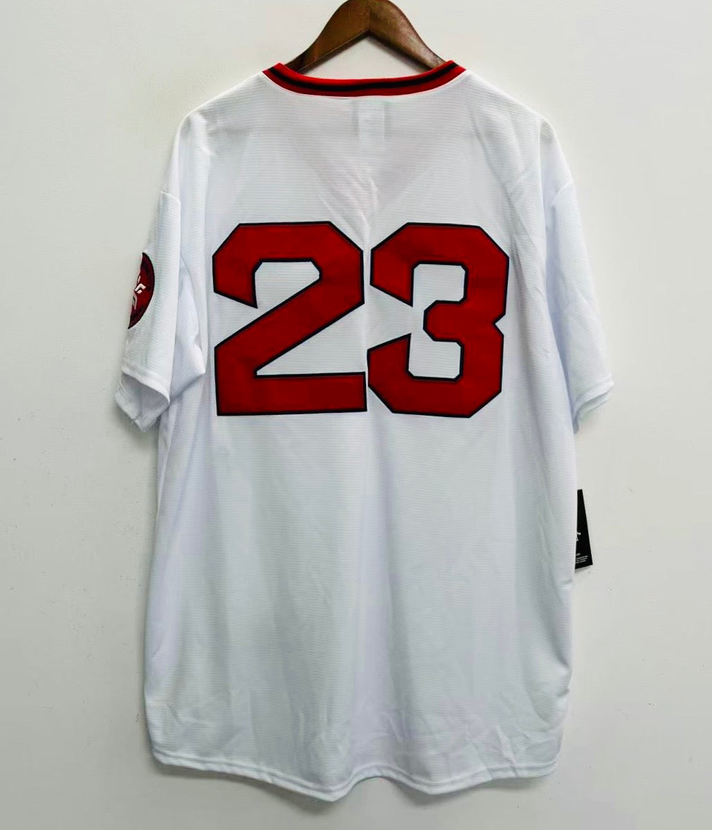Luis Tiant 1975 Boston Red Sox Official MLB Majestic Jersey product image 1