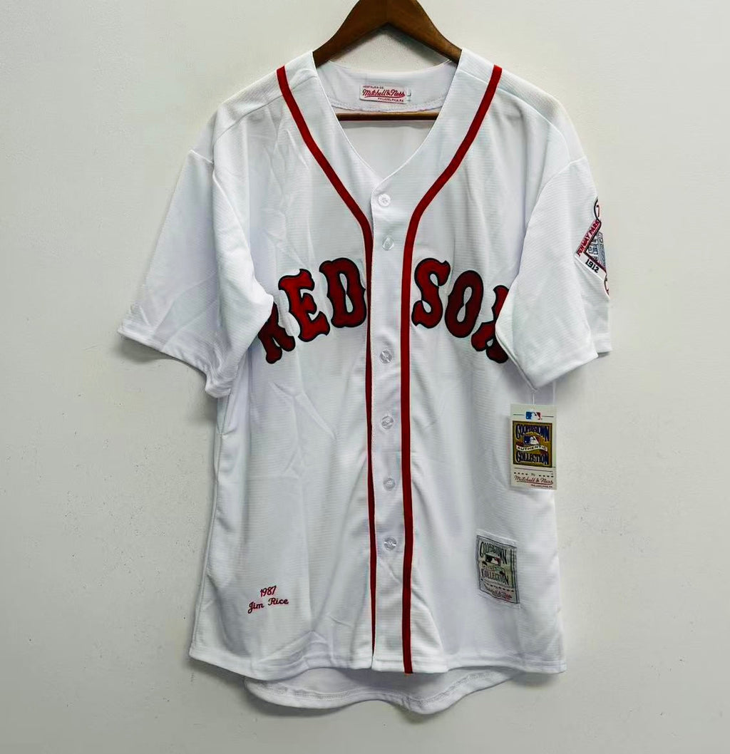 Jim Rice 1987 Boston Red Sox Official MLB Majestic Jersey product image 2