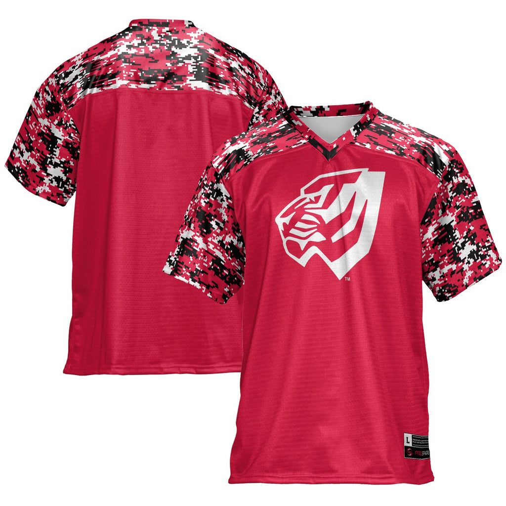 West Alabama Tigers Football Jersey - Red product image 2, provided for visual reference and product detail review