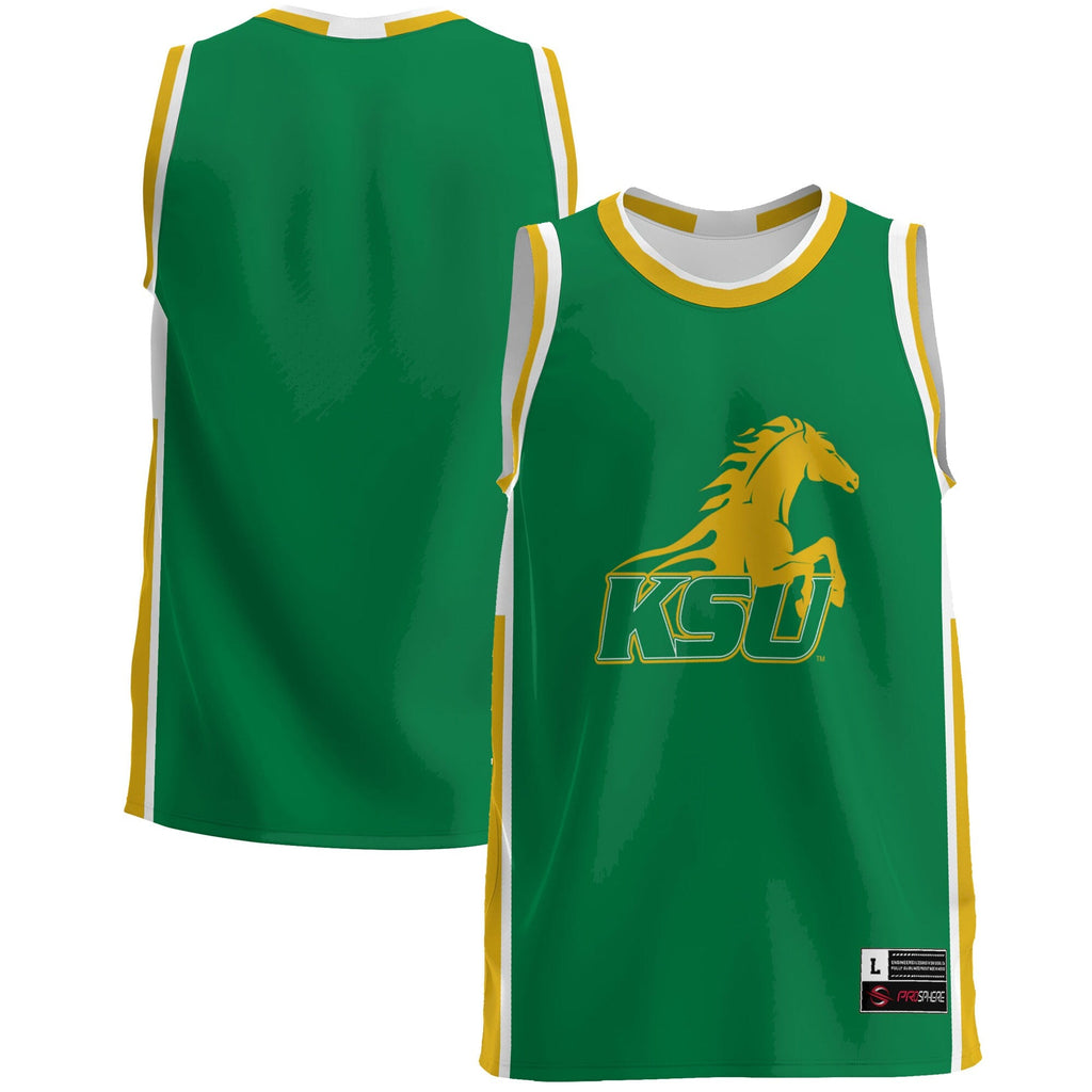 Kentucky State Thorobreds Lightweight Basketball Jersey - Green product image 1, provided for visual reference and product