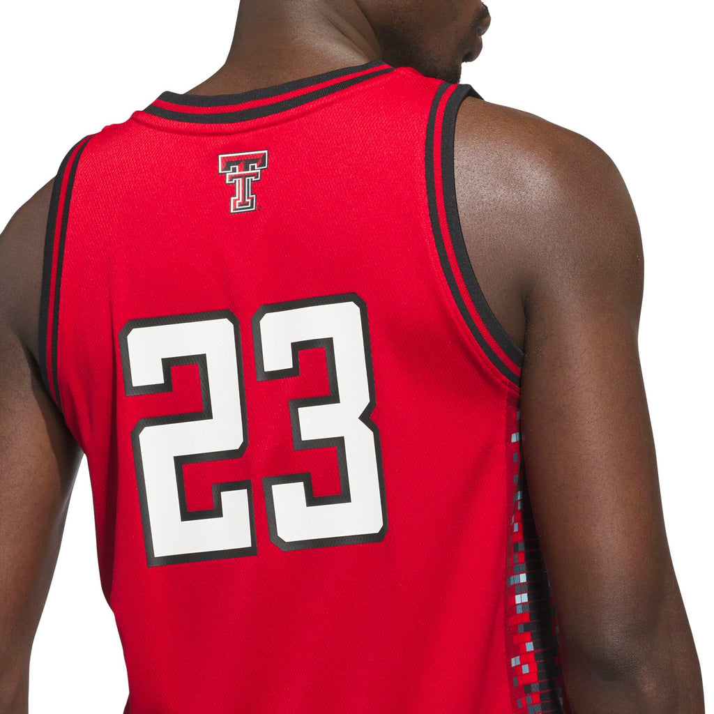 #23 Texas Tech Red Raiders Replica Swingman Jersey - Red product image 6, provided for visual reference and product detail