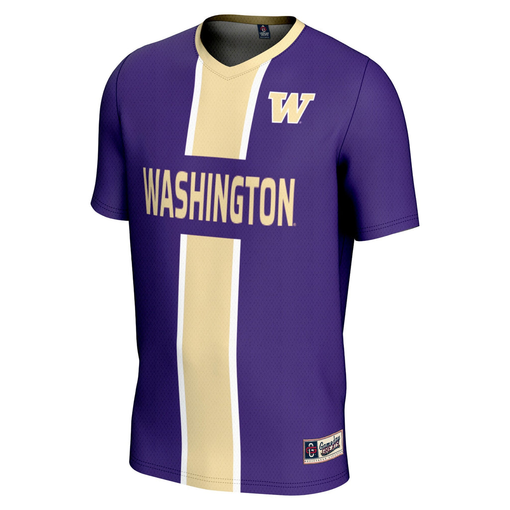 Washington Huskies Pick-A-Player NIL Lightweight Soccer Jersey - Purple product image 3, provided for visual reference and