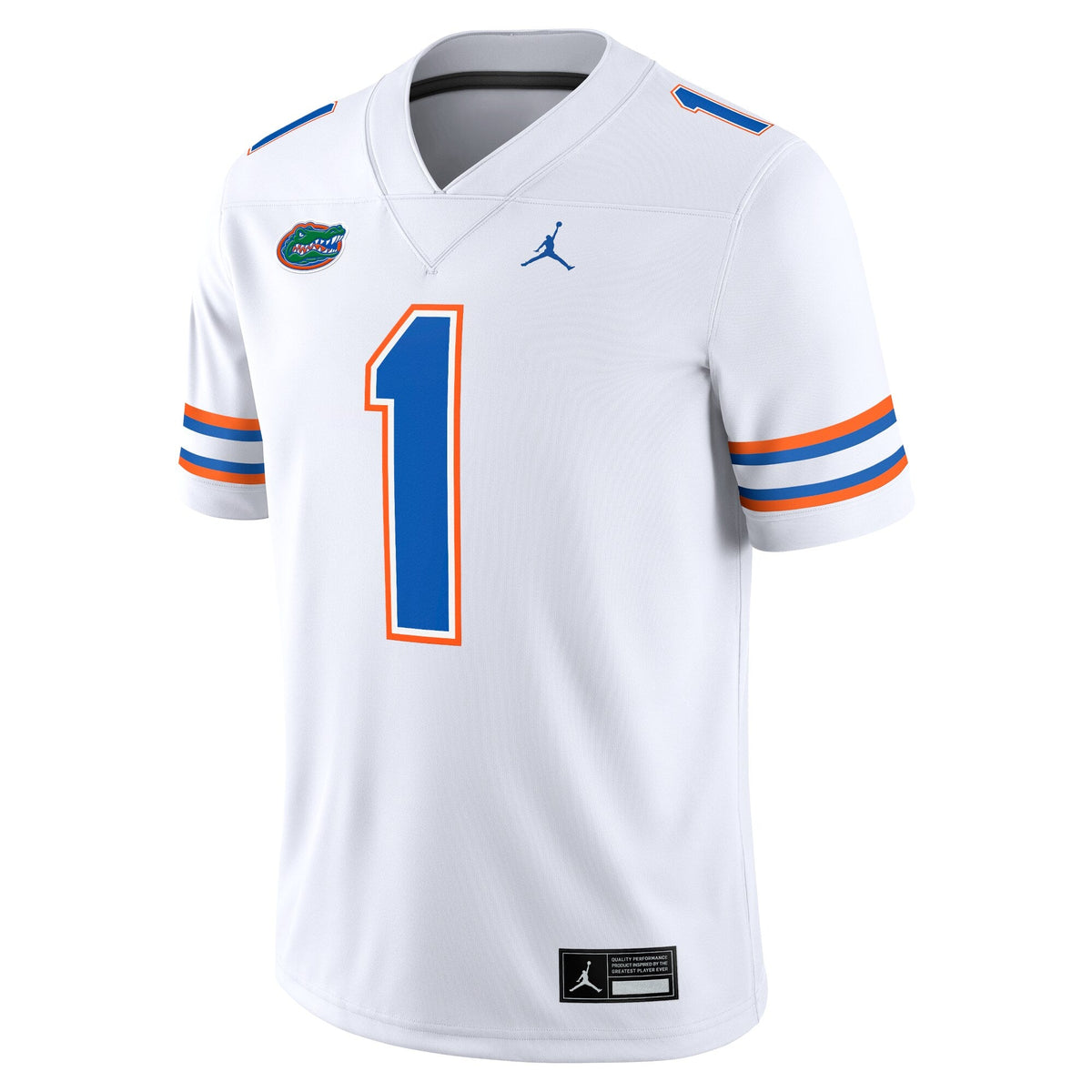 #1 Florida Gators Game Jersey - White product image 3, provided for visual reference and product detail review